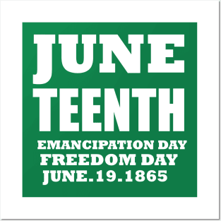 Juneteenth Design Posters and Art